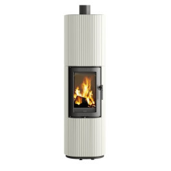 Akumulační kamna Leda SANNA bílý smalt